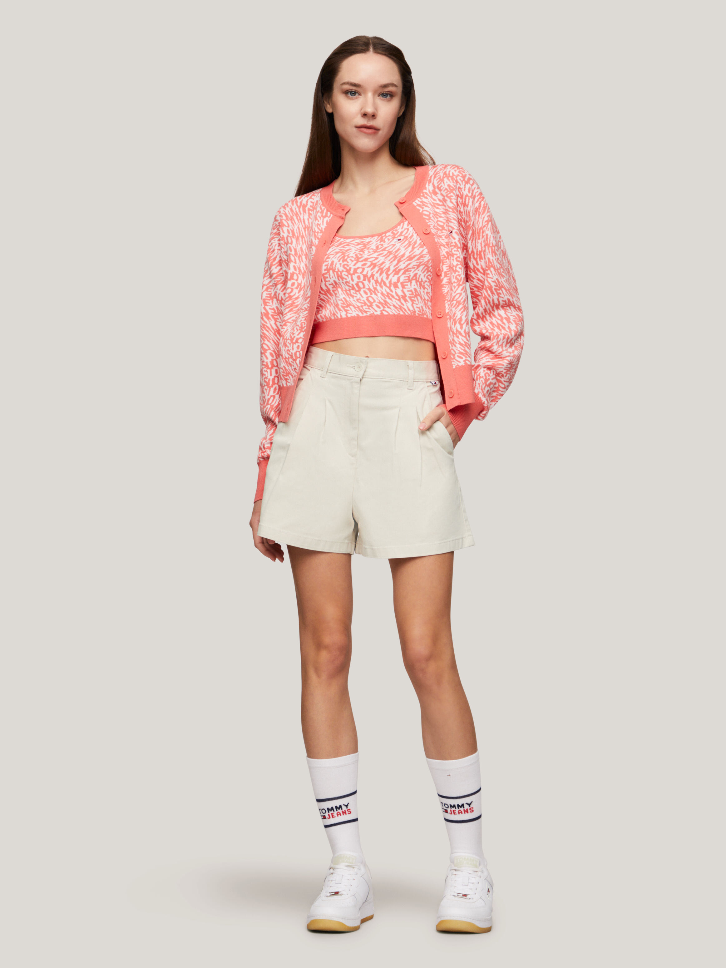 Tommy hilfiger high hotsell waisted shorts
