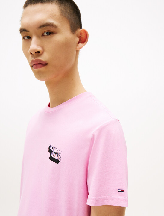 層疊標誌修身 T 恤