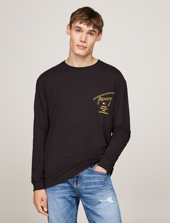 Signature Logo Long Sleeve T-Shirt