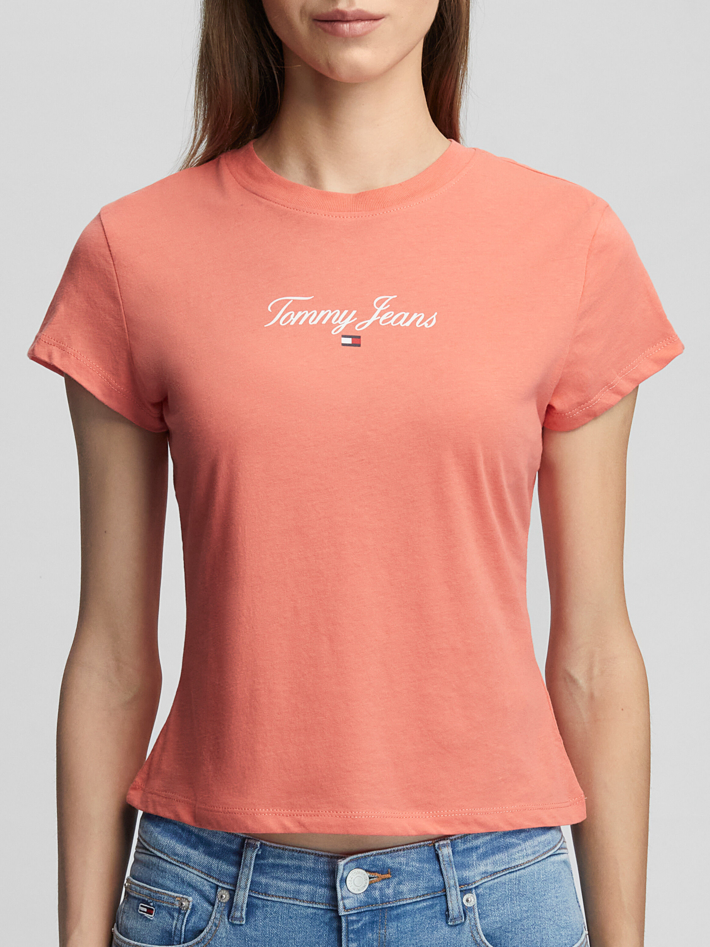 Tommy jeans basic t shirt on sale