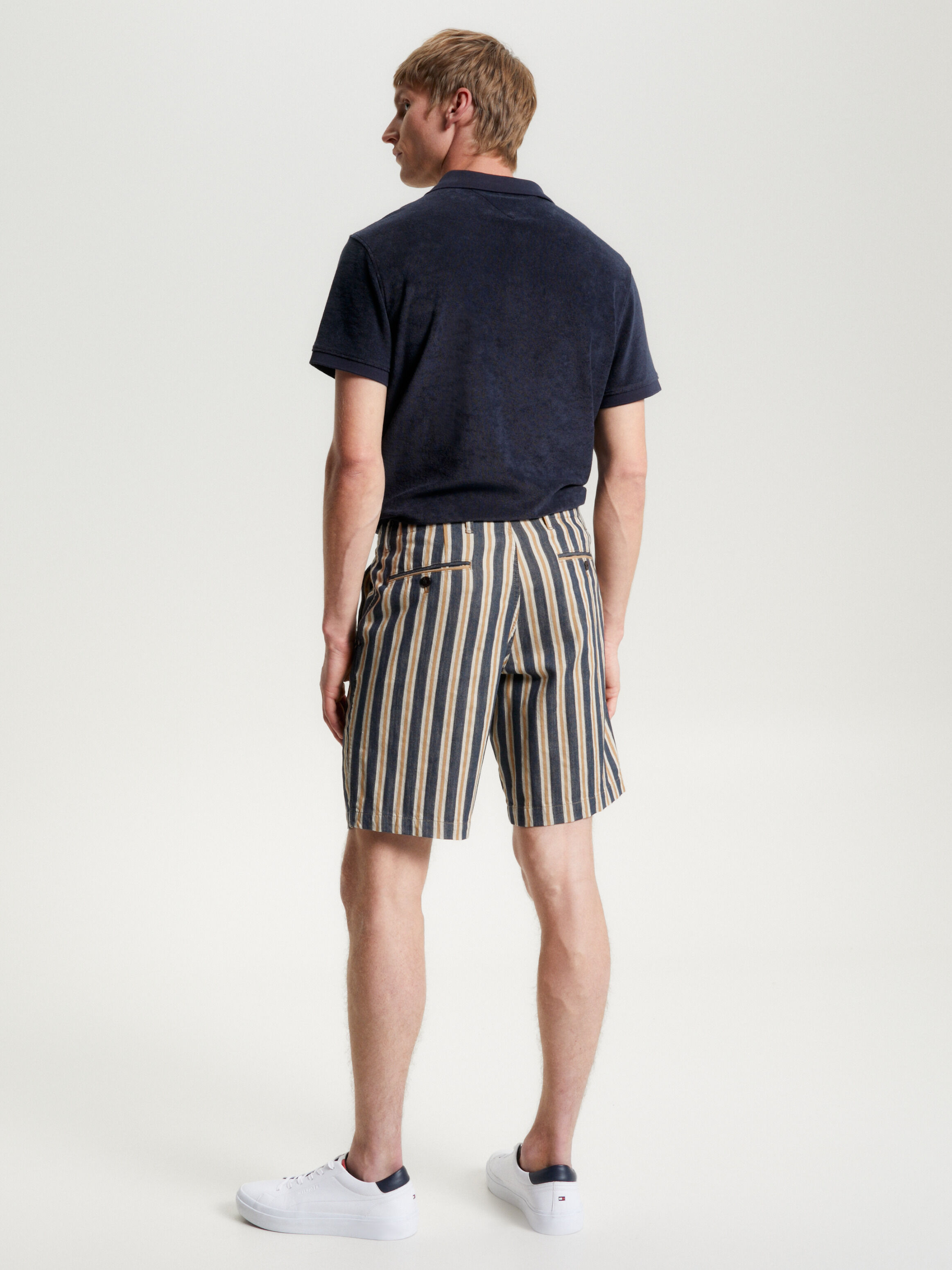 Tommy hilfiger striped shorts sale