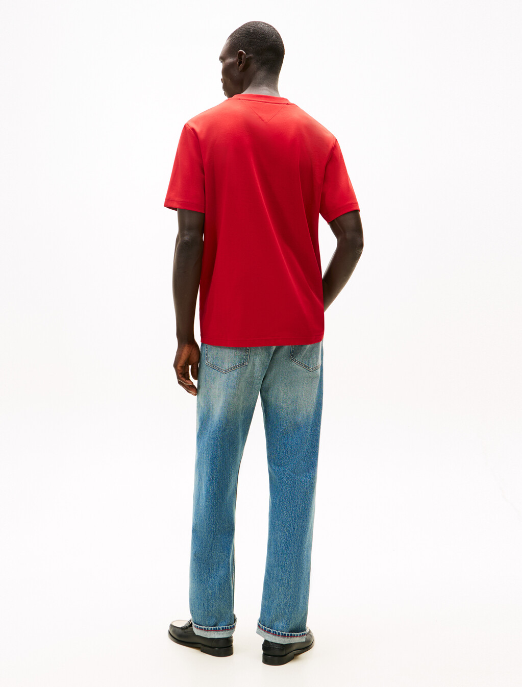 雙針織 T 恤, Arizona Red, hi-res