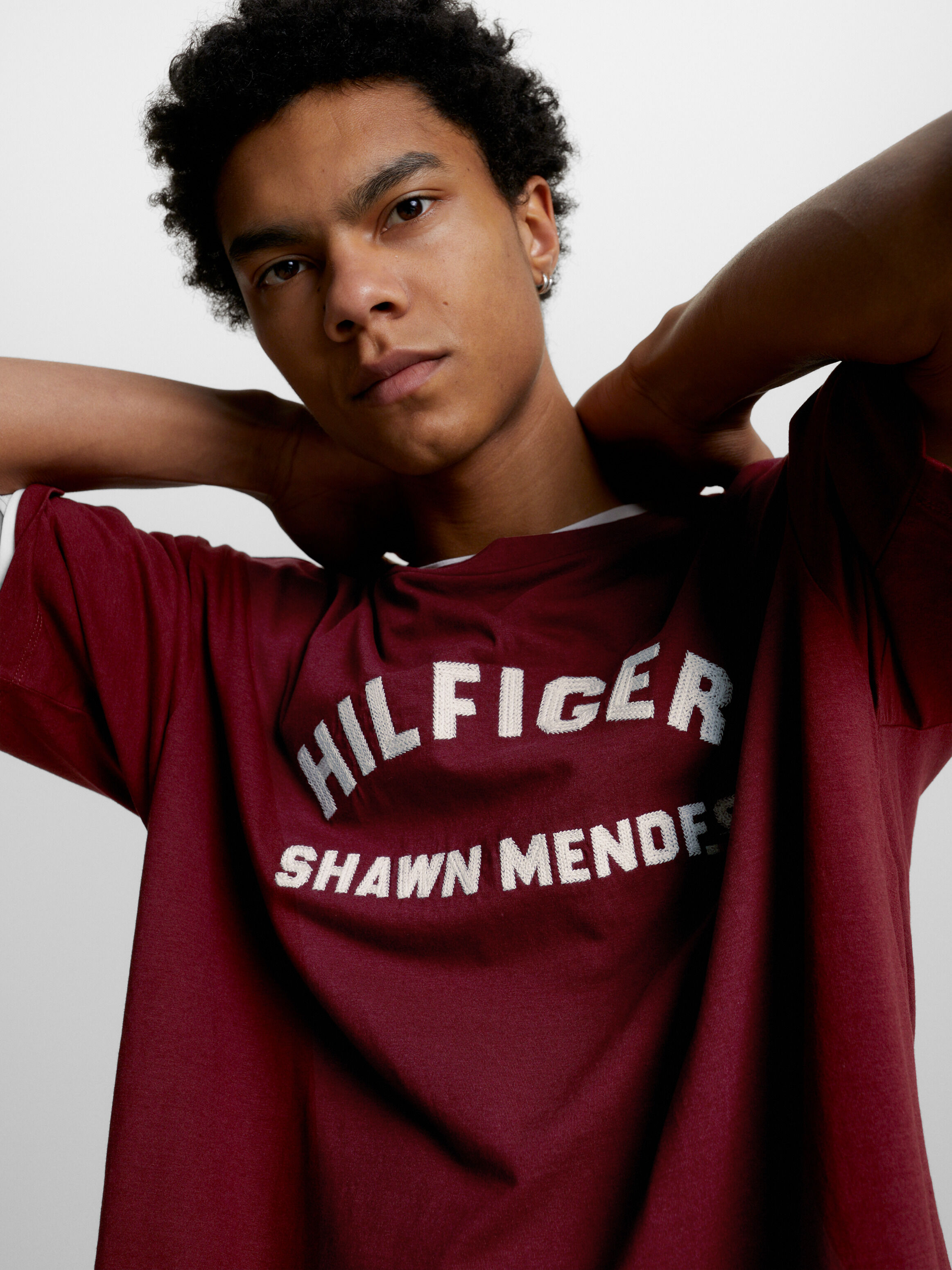 Tommy Hilfiger X Shawn Mendes Archive T Shirt red Tommy Hilfiger Taiwan