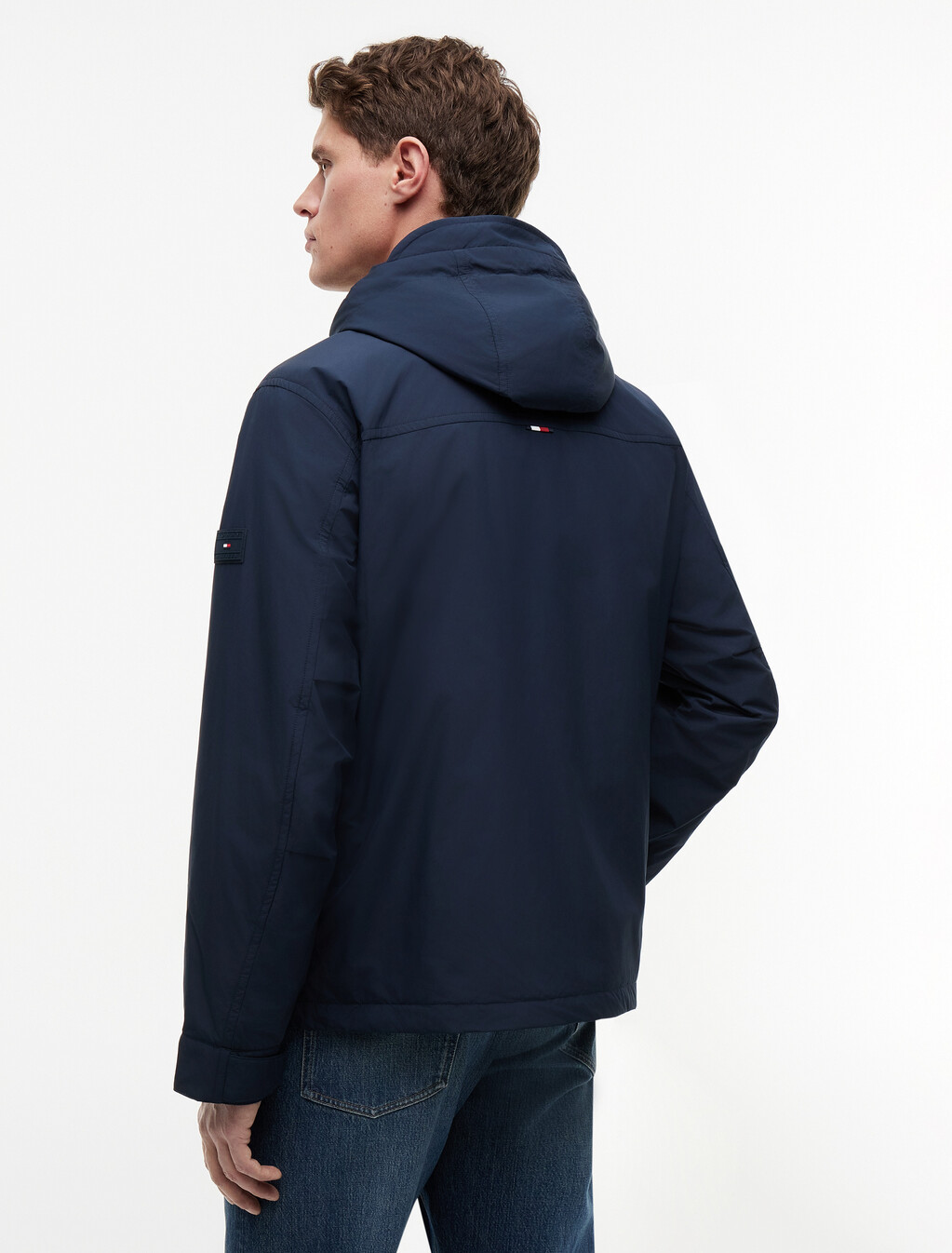 Packable Hooded Jacket, Desert Sky, hi-res