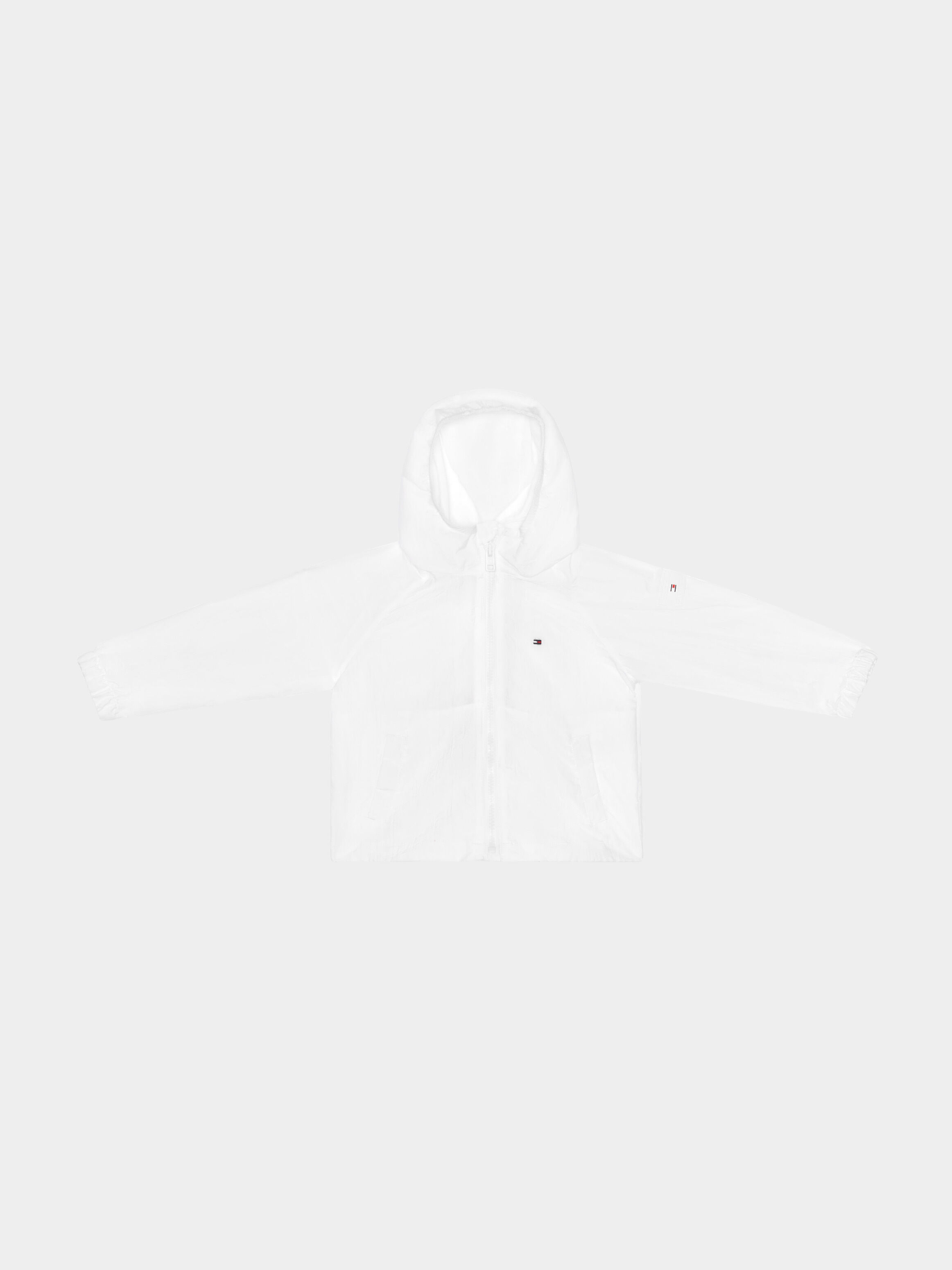 Boys Lightweight Hooded Jacket white Tommy Hilfiger Taiwan