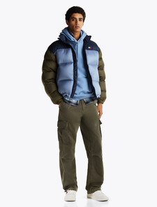 Relaxed Cargo Trousers, Fatigue Green, hi-res