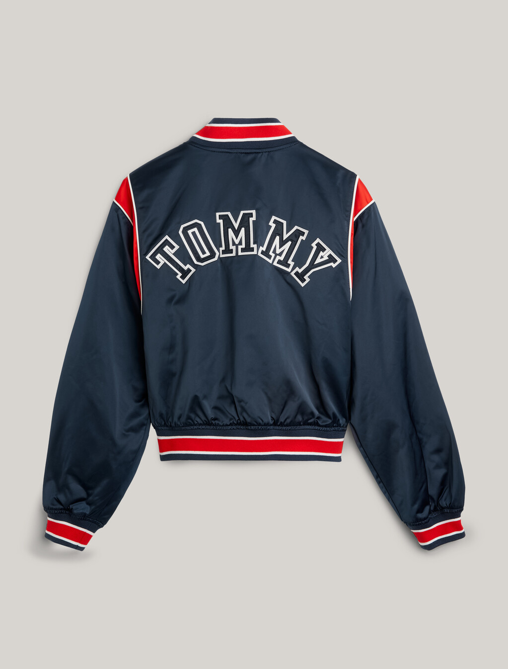 TJ x INTERNATIONAL GAMES 緞面飛行員外套, Twilight Indigo, hi-res