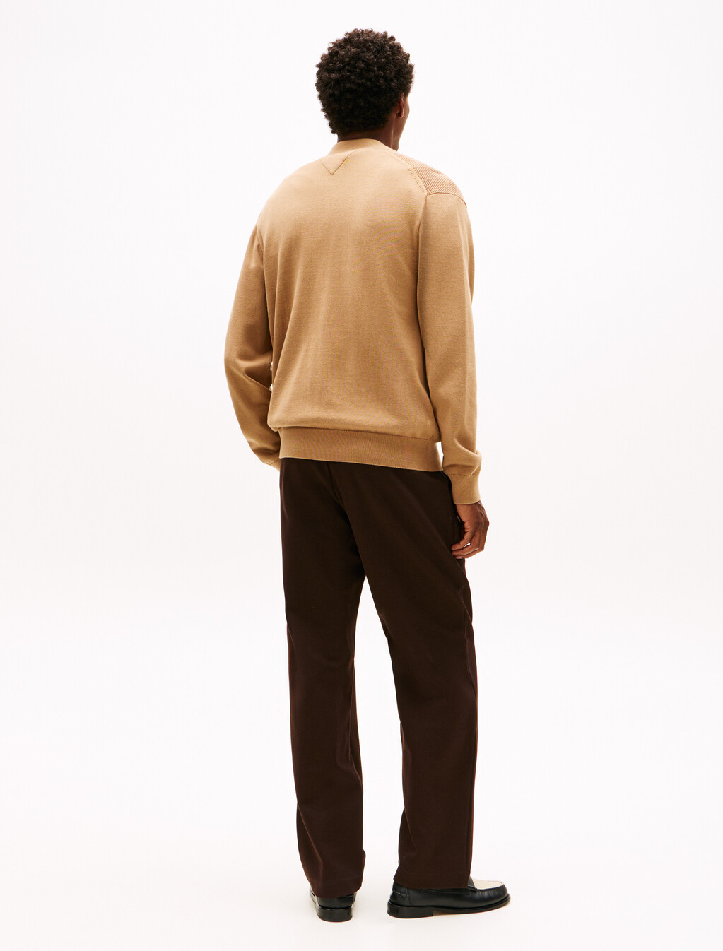 Textured Zip Through Bomber Jacket, Safari Canvas, hi-res