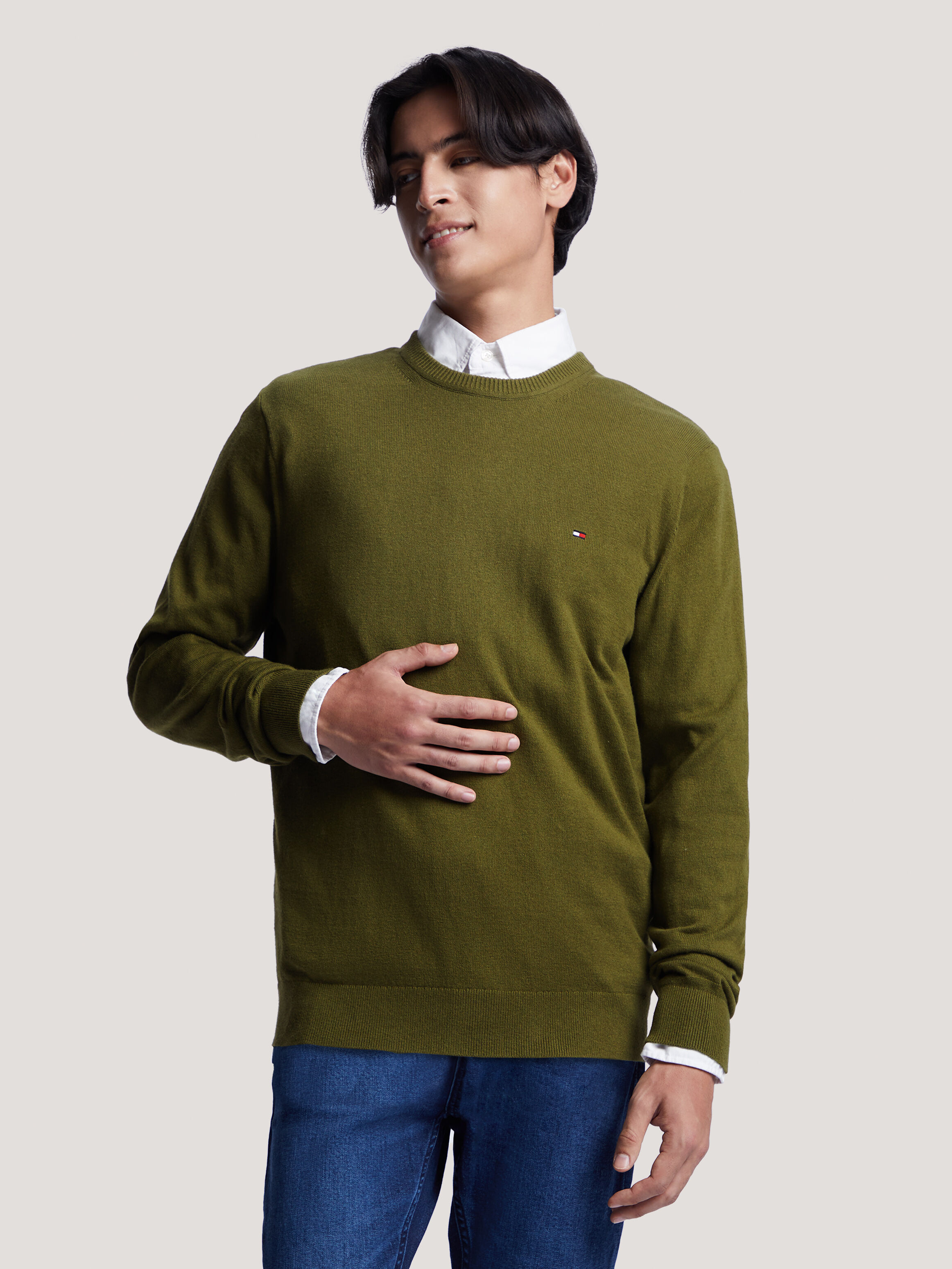 Organic Pima Cotton Cashmere Sweater
