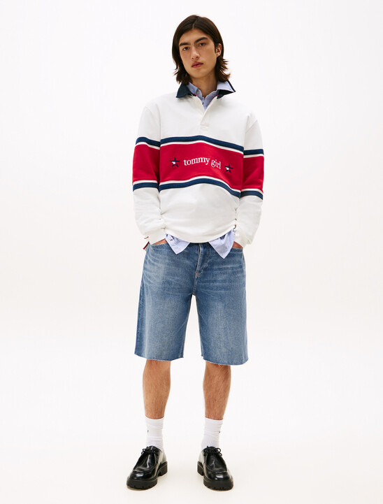 Tommy Girl 寬鬆牛仔短褲