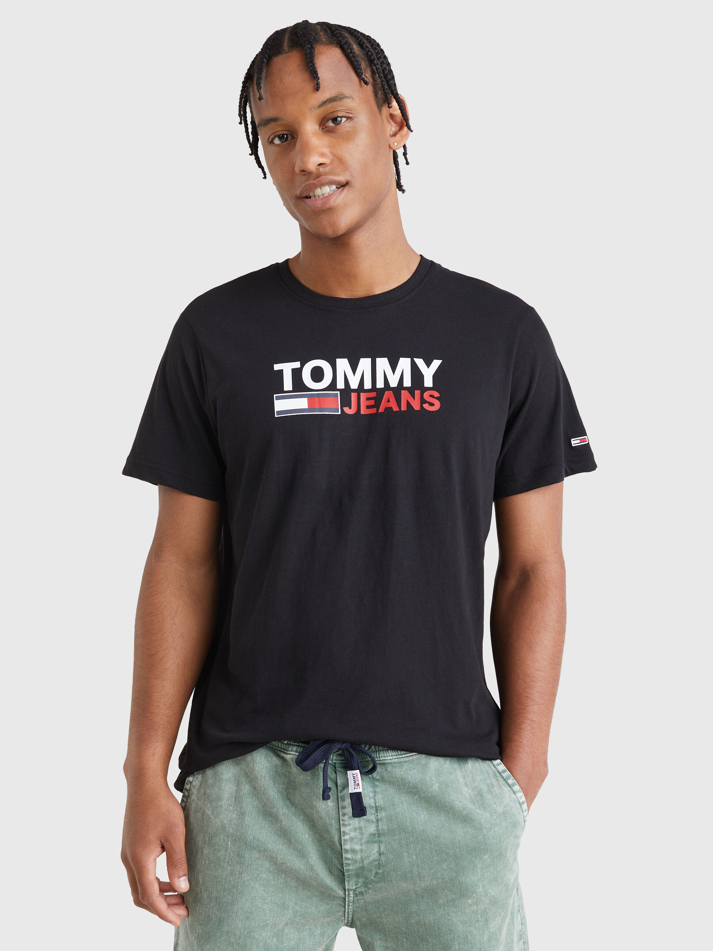 Tommy jeans t shirt new arrivals black
