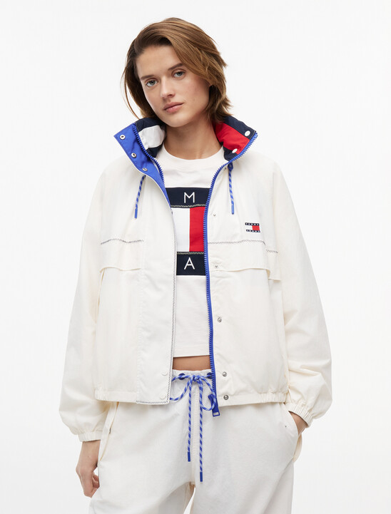 Water Resistant Oversized Regatta Windbreaker
