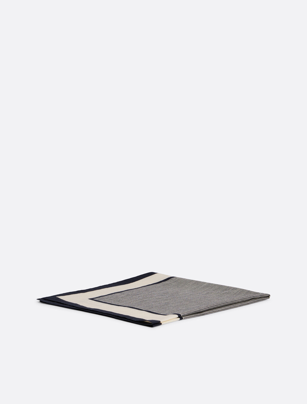 The Runway 系列伊薩卡條紋頭巾, Space Blue, hi-res