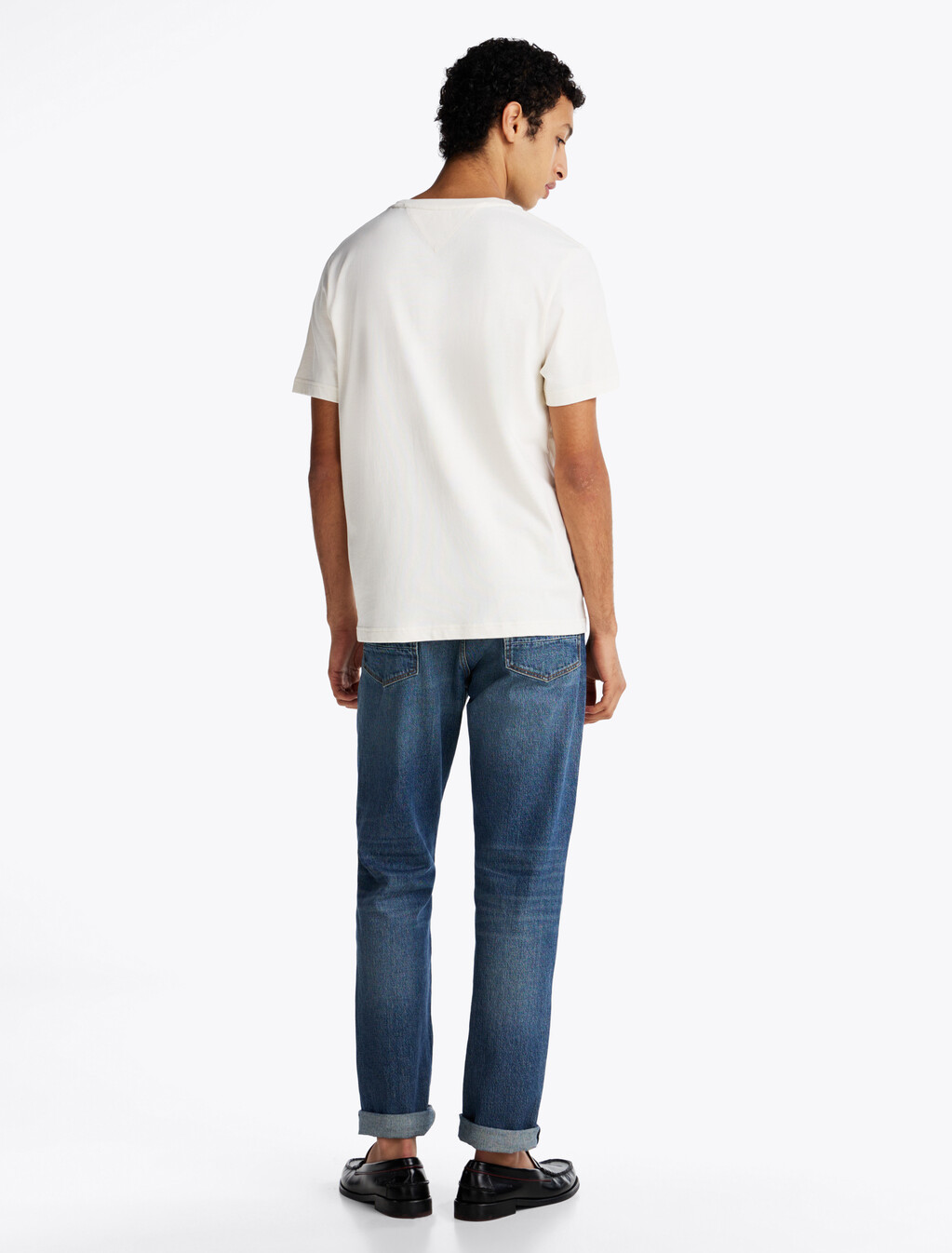 Hilfiger 旗幟 T 恤, Ivory Petal, hi-res