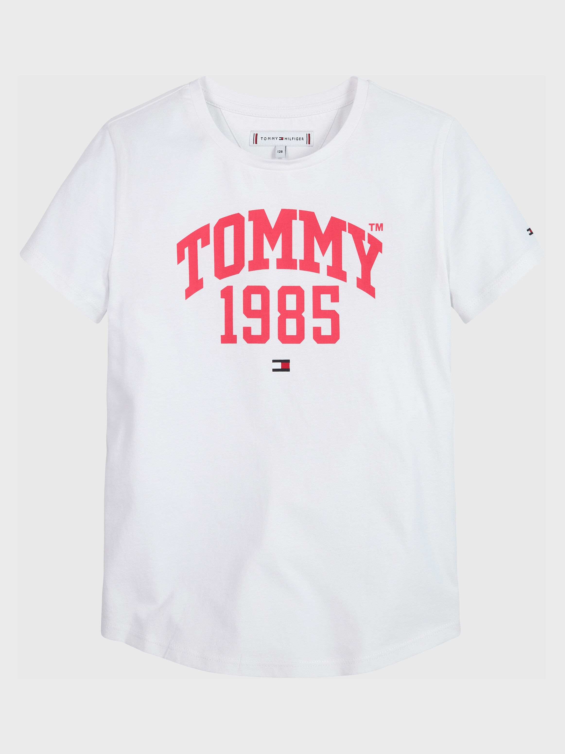 1985 系列女童 T 恤 White