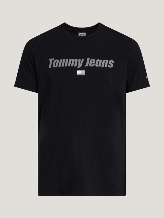Tonal Gel Linear Logo Slim T-shirt
