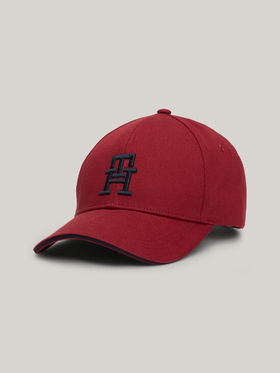 TH Monogram Embroidery Six-Panel Cap