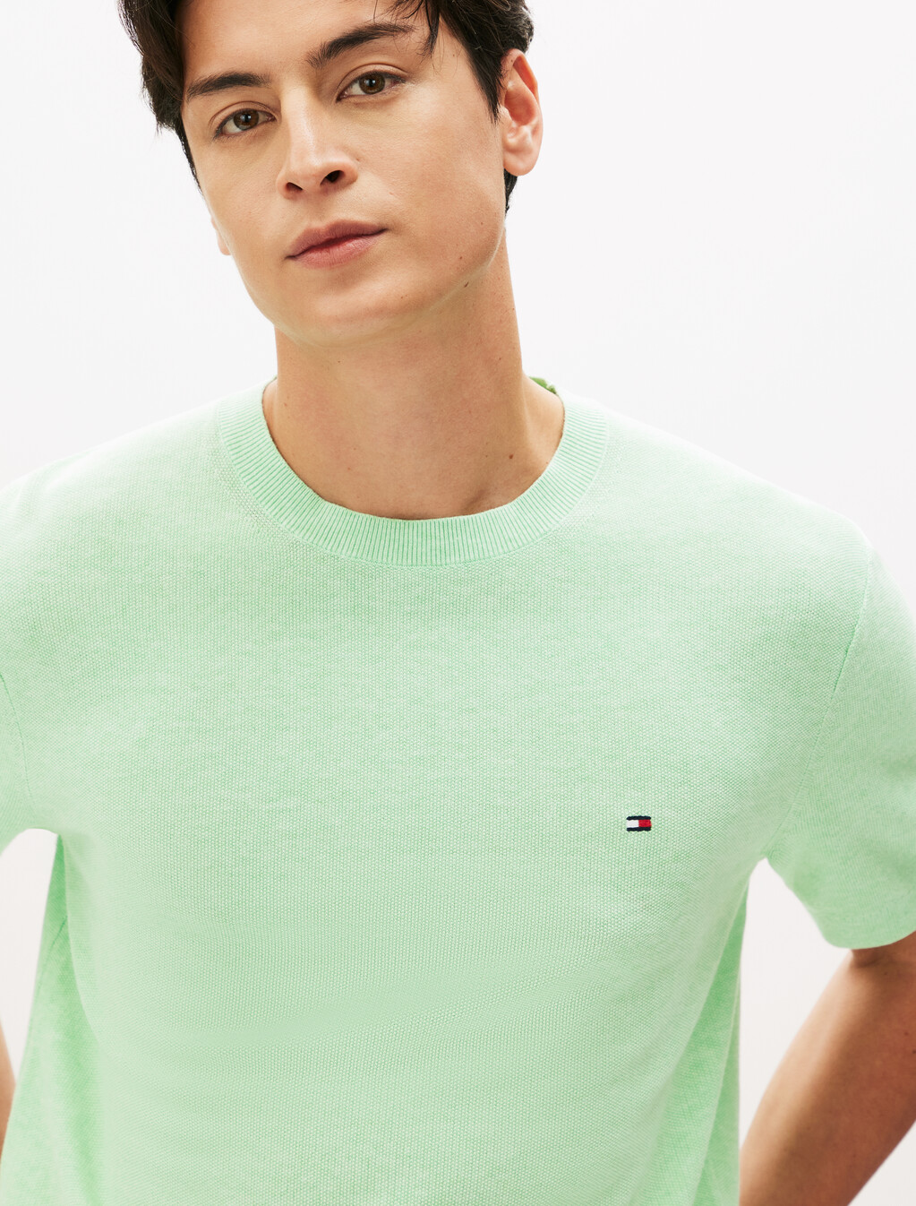 Icon 短袖 T 恤, Mint Gel Heather, hi-res