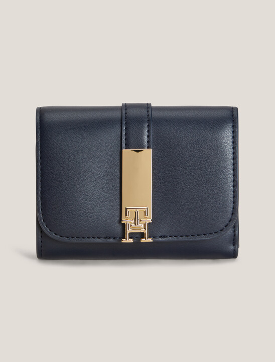 Heritage TH Monogram 翻蓋錢包