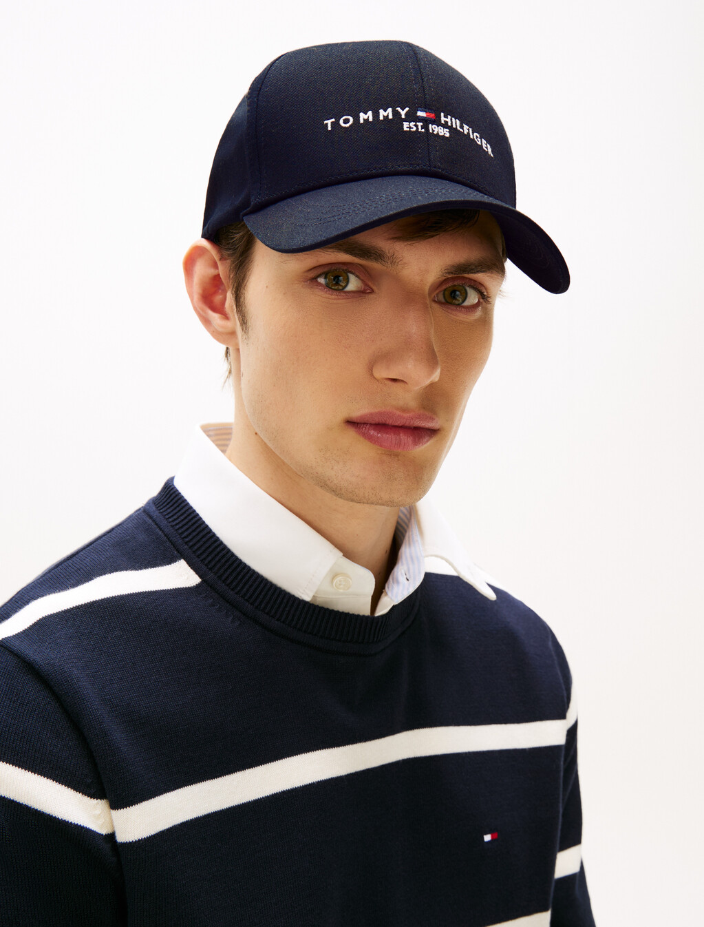 Tommy Hilfiger 經典有機棉棒球帽, Desert Sky, hi-res