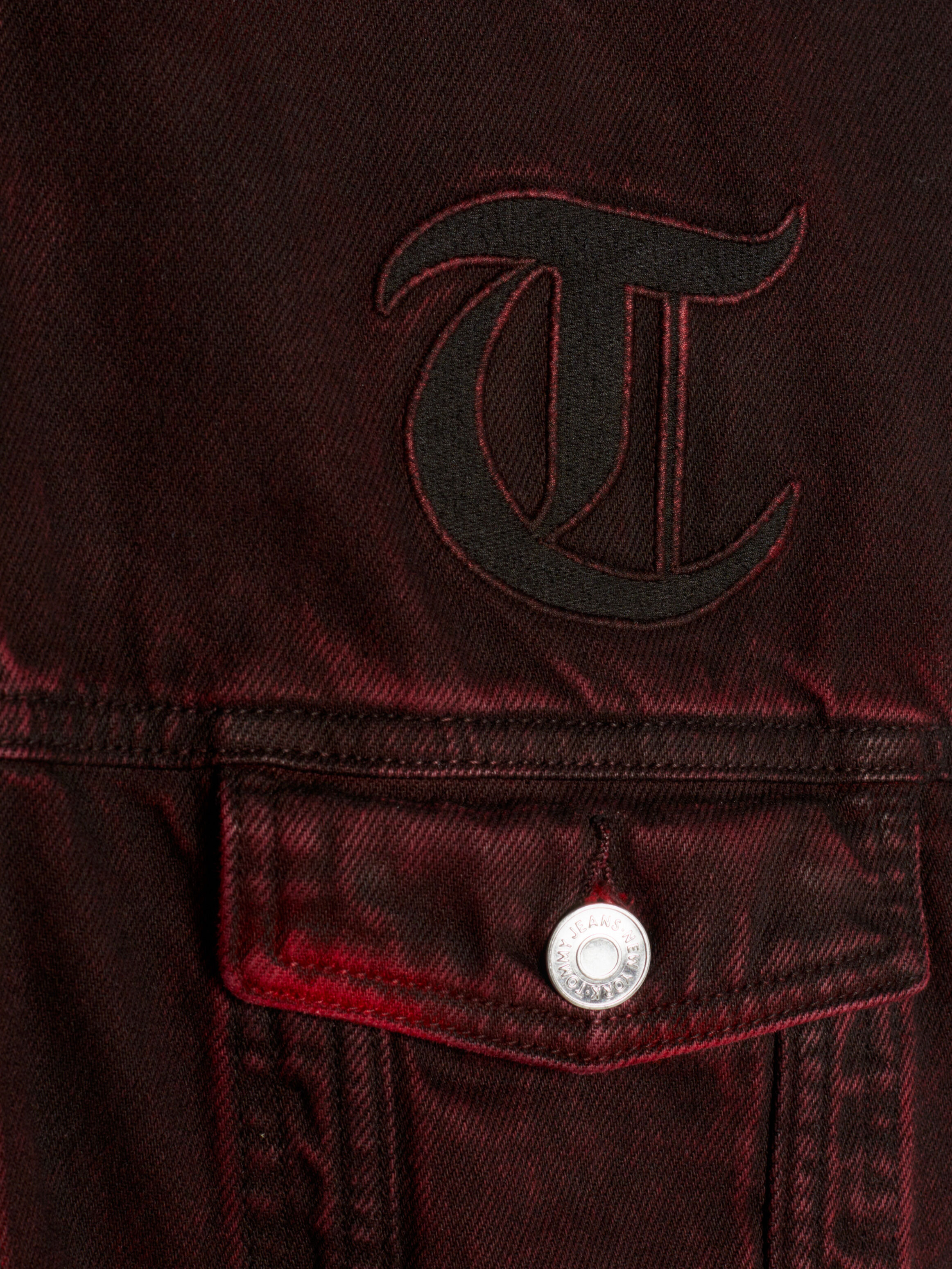 Tommy jeans corduroy crest trucker jacket clearance