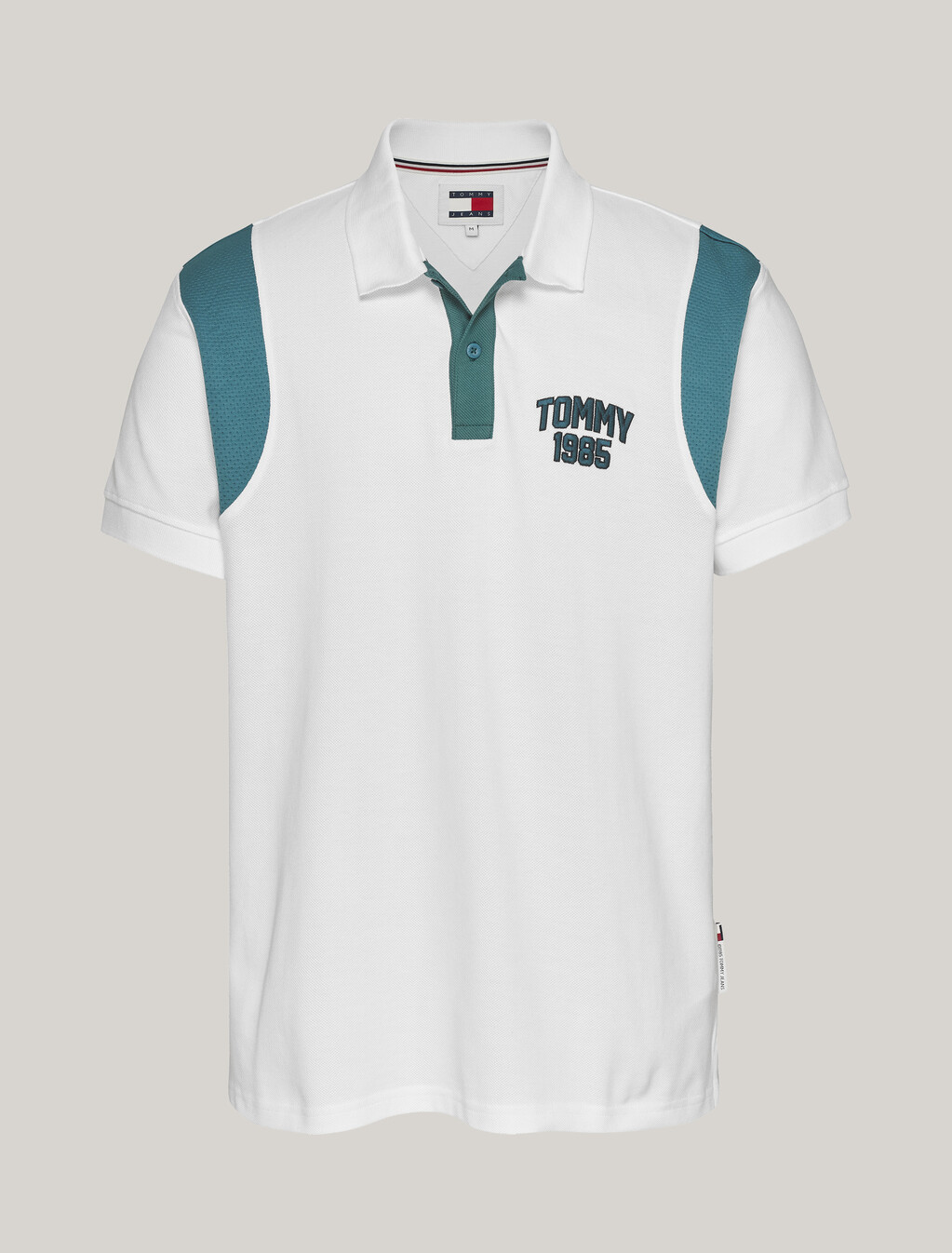 Varsity Sport Polo, White, hi-res