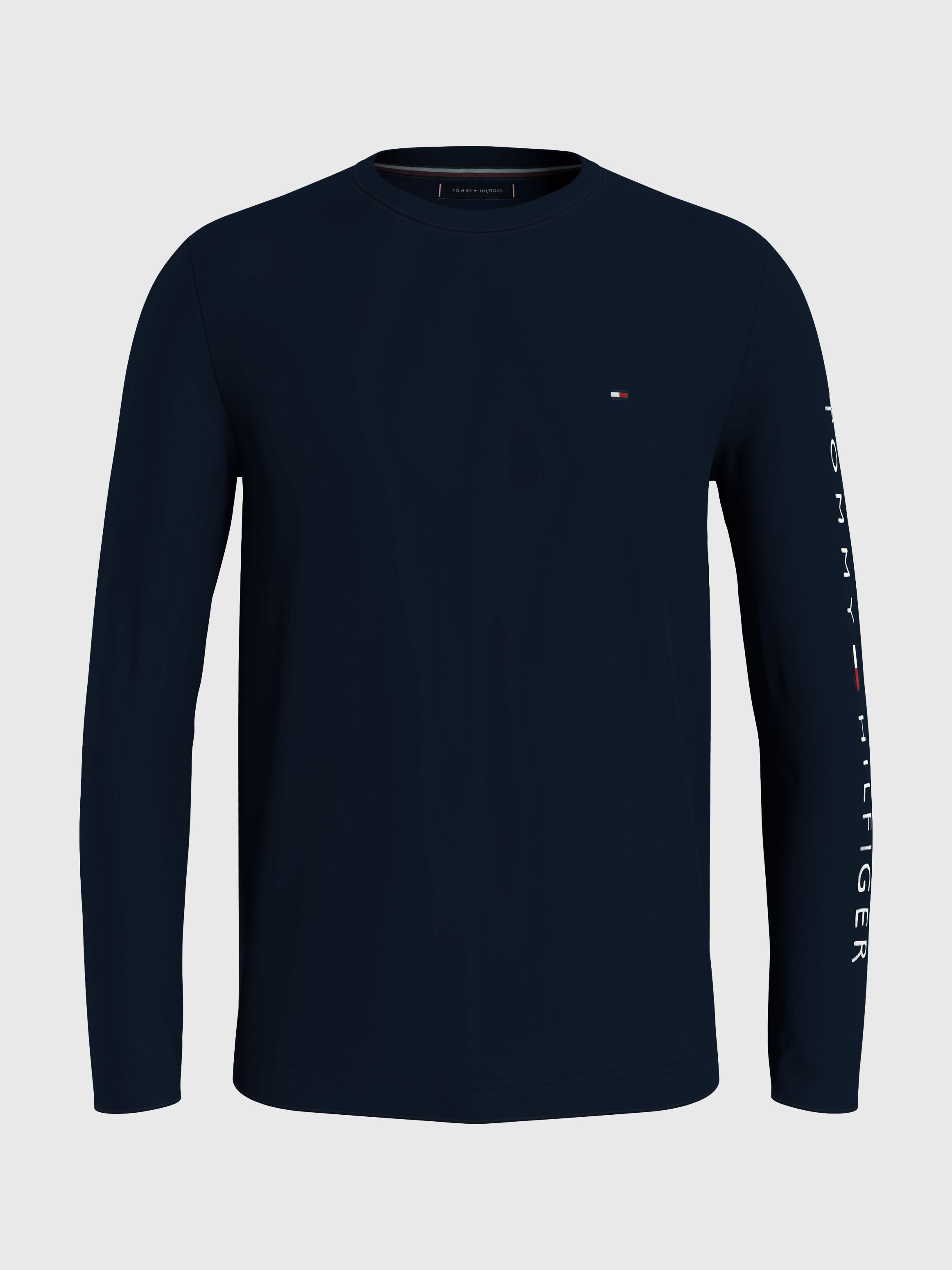 Tommy logo top long sleeve tee