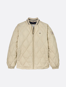 Diamond Quilted Jacket, Classic Beige, hi-res