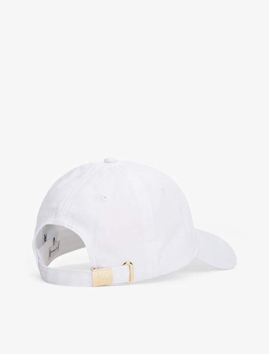 Chic Six Panel Baseball Cap, Optic White Chic Six Panel Baseball Cap