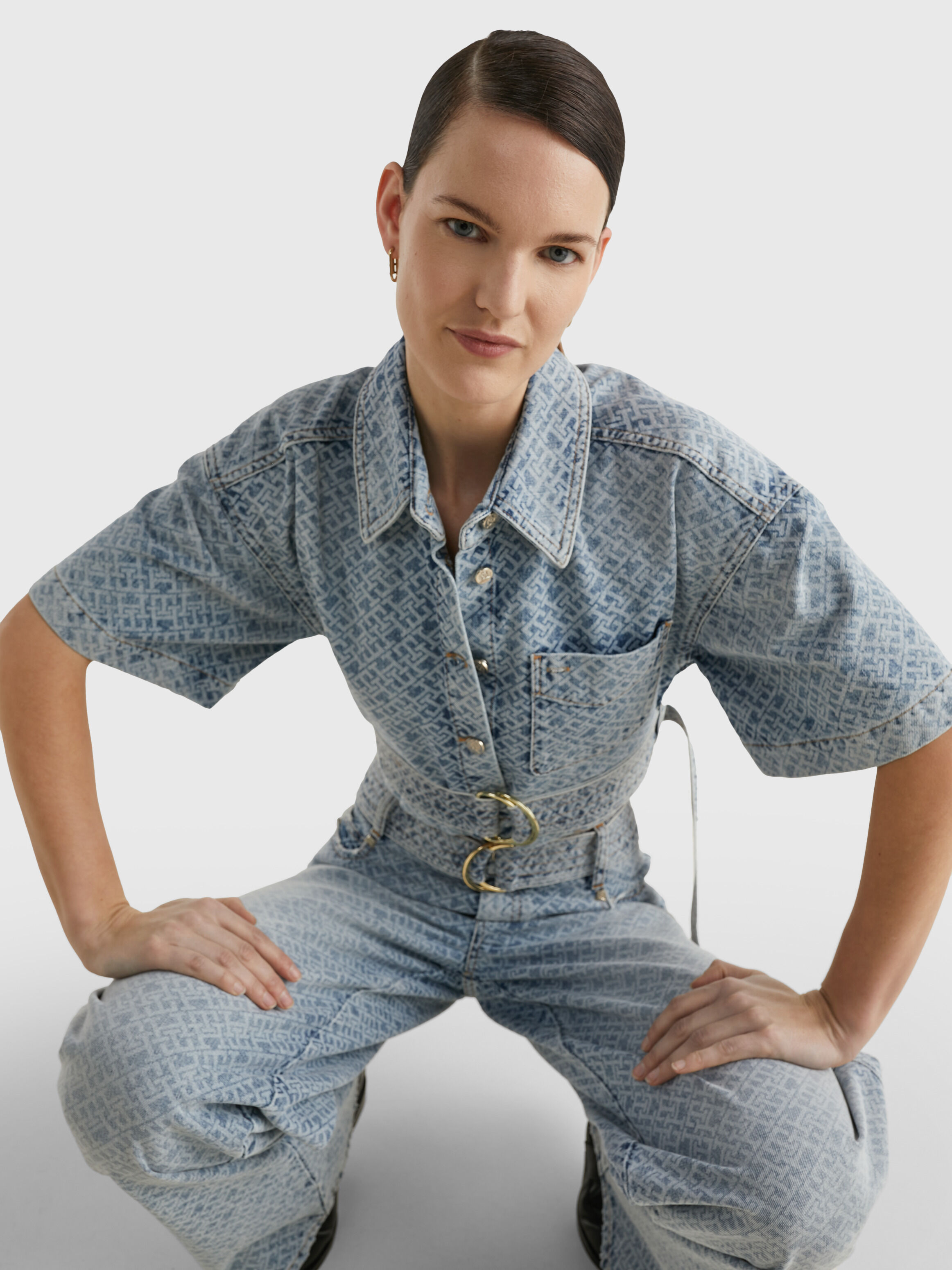 Tommy hilfiger denim deals shirt