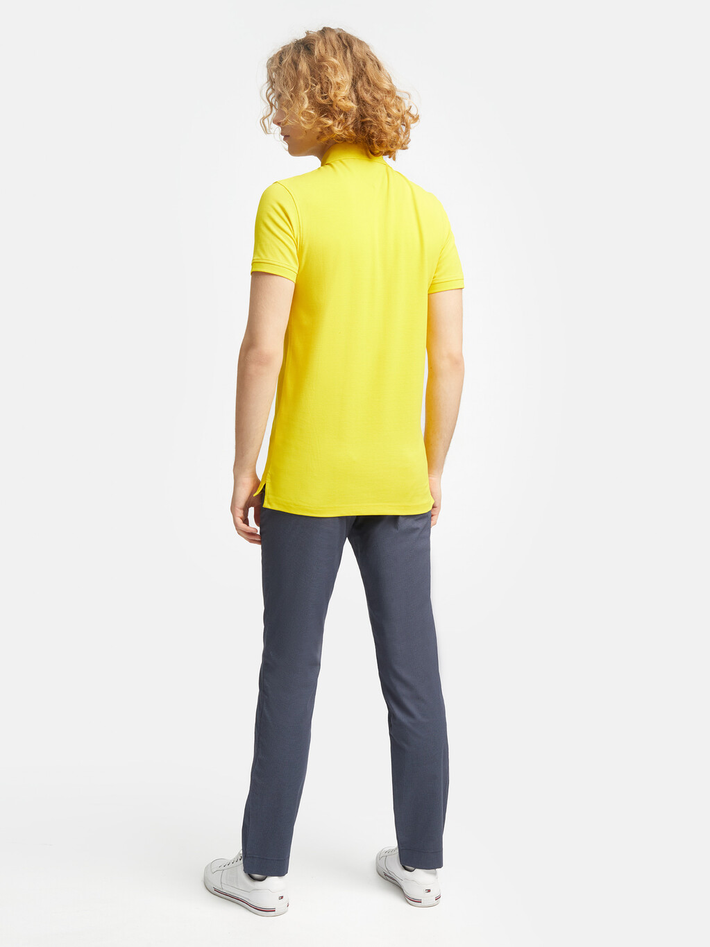 1985 Collection Slim Fit Polo, Vivid Yellow, hi-res
