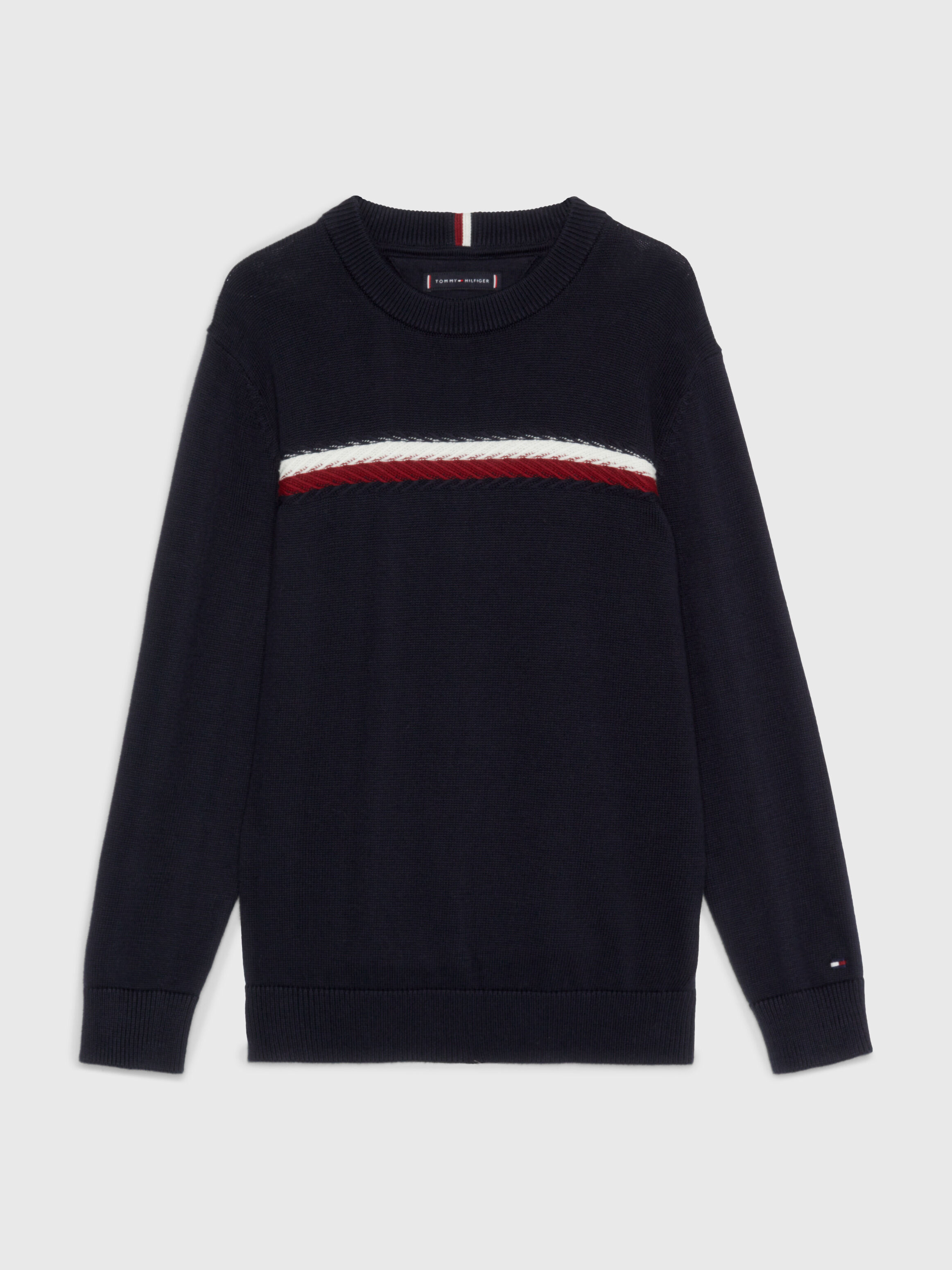 Tommy hilfiger crew clearance neck jumper