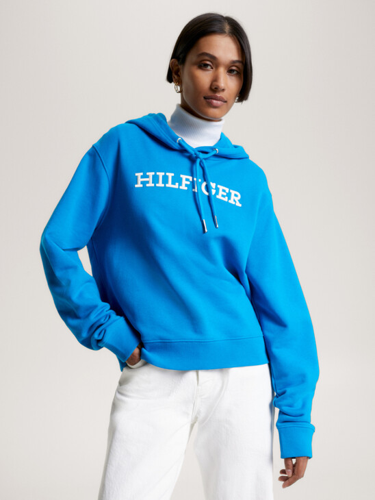 Hilfiger Monotype Logo Embroidery Hoody