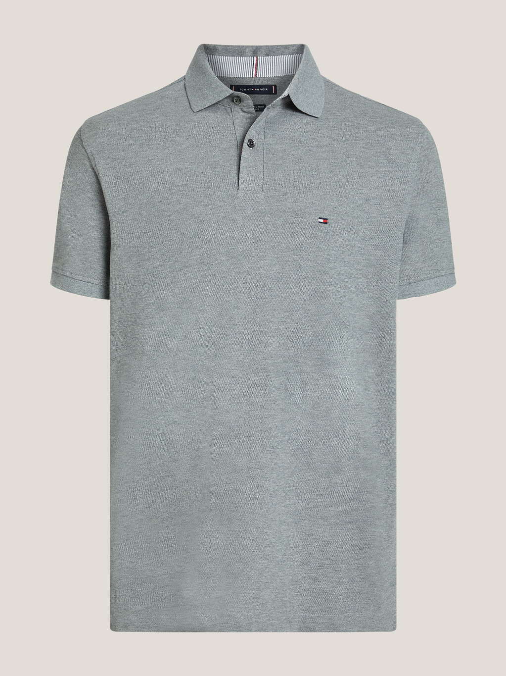 1985 系列標準版型 Polo 衫, Medium Grey Heather, hi-res