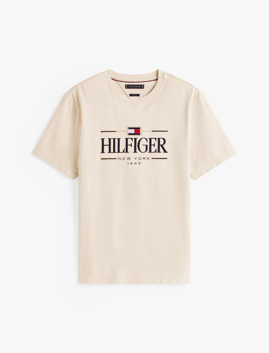 Icon Hilfiger T 恤, Newsprint, hi-res