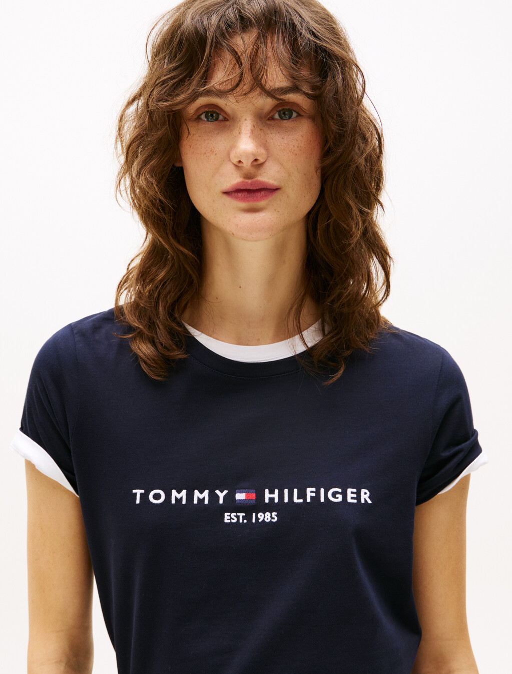 有機棉標誌 T 恤, Desert Sky, hi-res