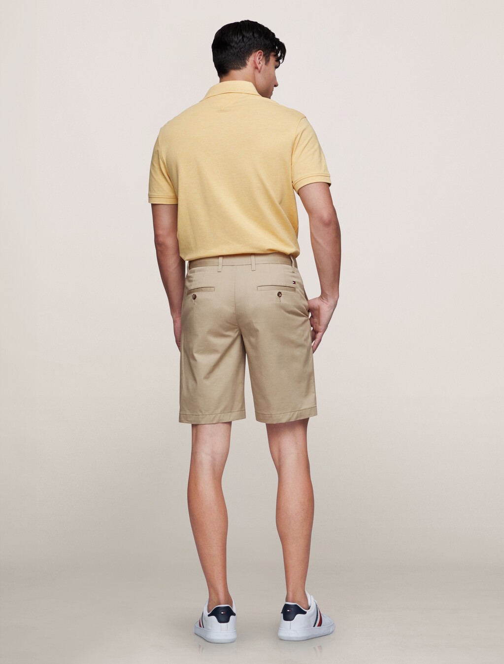 Brooklyn 技術斜紋短褲, Beige, hi-res