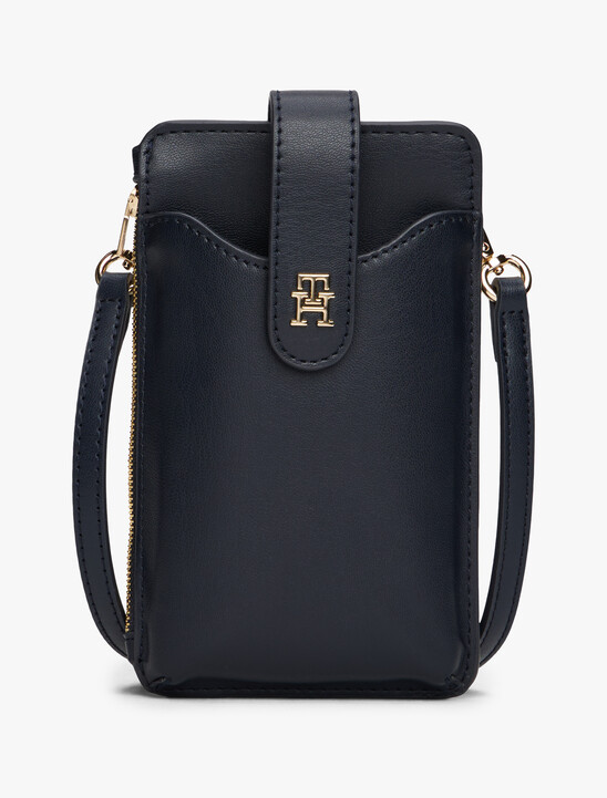 TH Monogram Phone Pouch