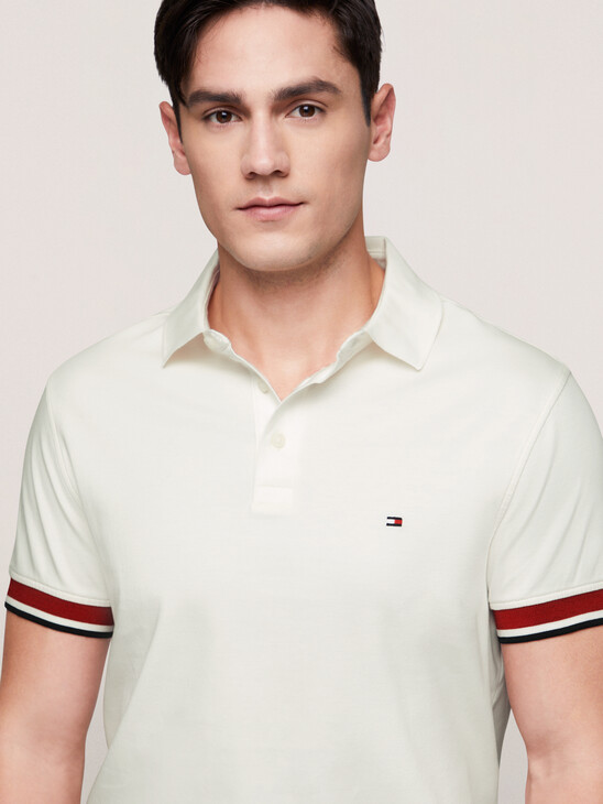 Interlock Sleeve Detail Polo