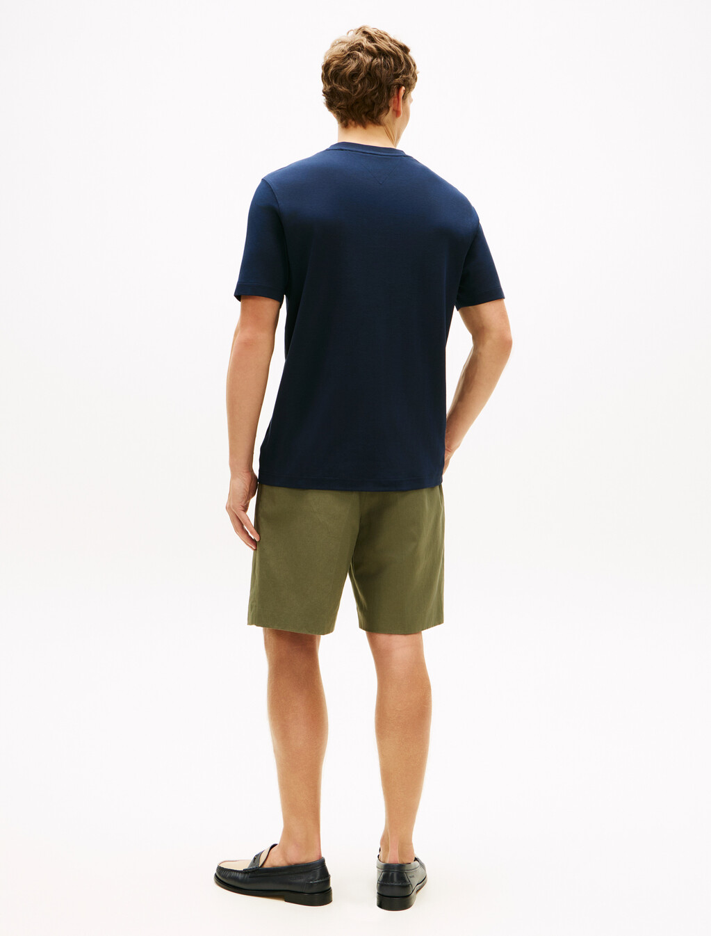 Tonal Logo Embroidery Crew Neck T-Shirt, Desert Sky, hi-res