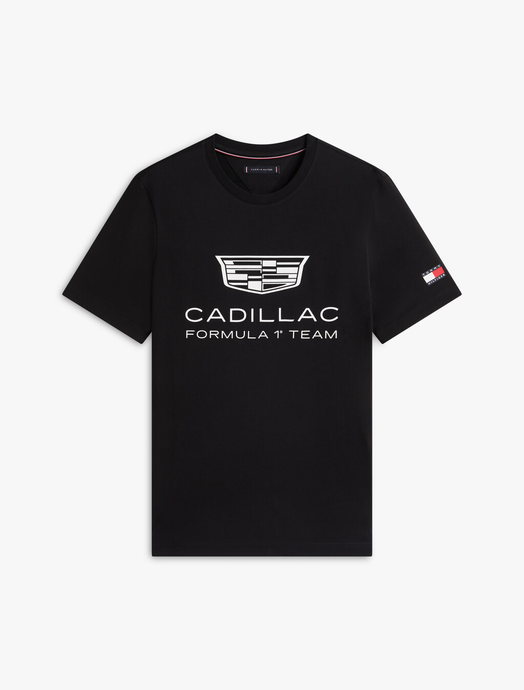 TH x Cadillac Formula 1&reg; Team Logo T-Shirt, Black, hi-res