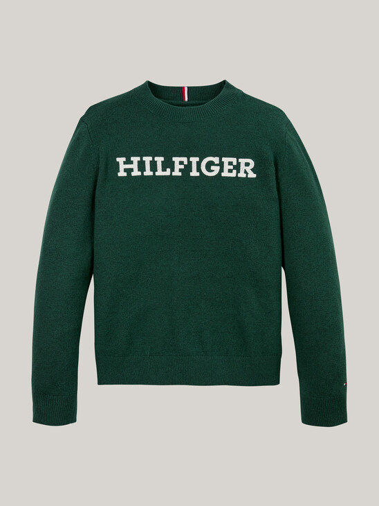 Hilfiger Monotype Crew Neck Jumper