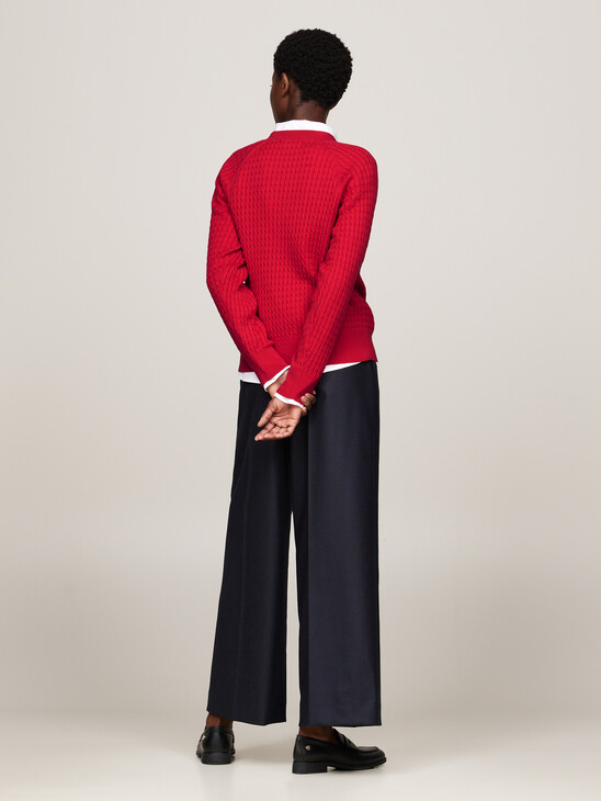 Cable Knit Relaxed Fit Jumper