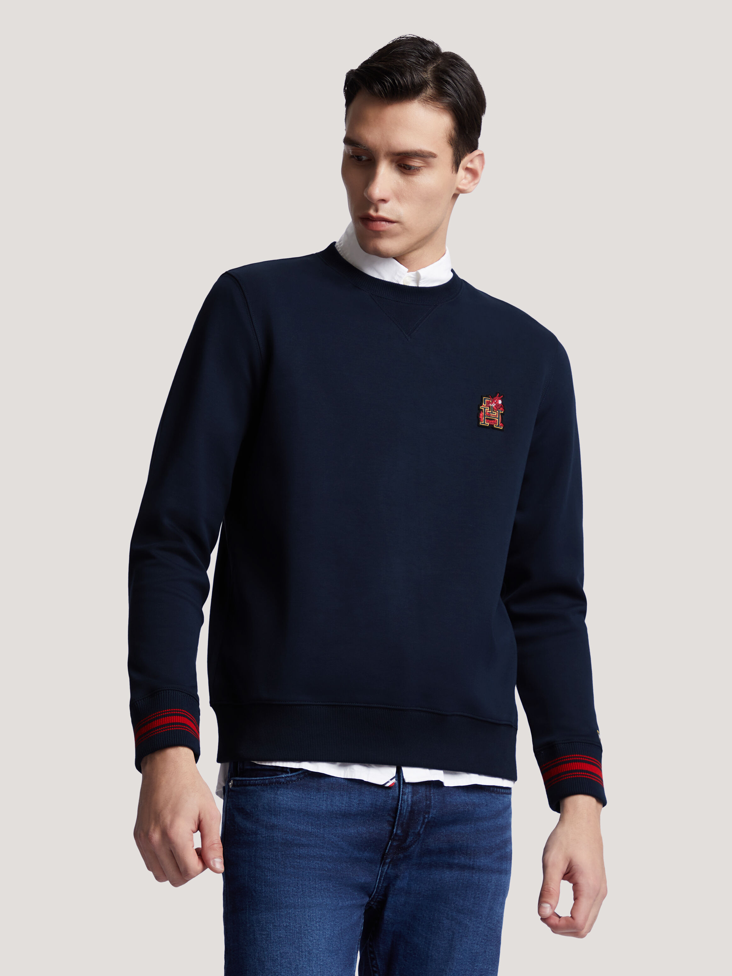 Tommy crewneck sweatshirt sale