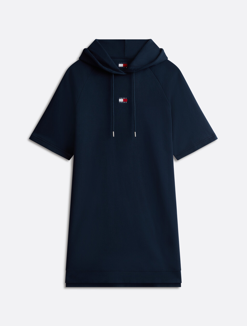 Crest Hoodie Dress, Dark Night Navy, hi-res