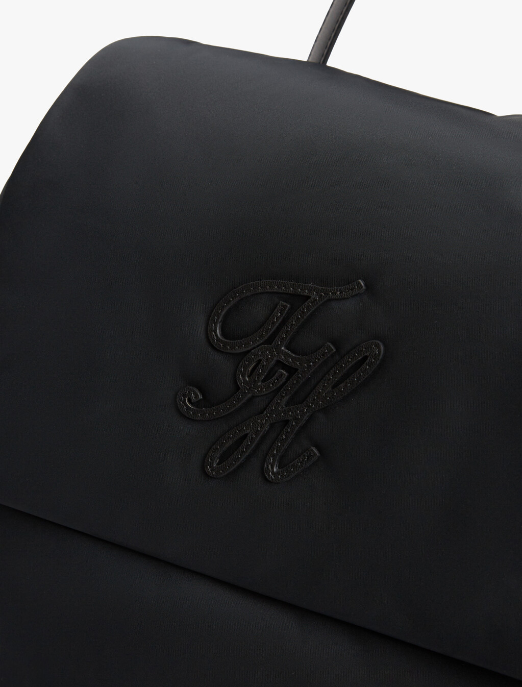 Elevated Nylon Backpack, Black, hi-res