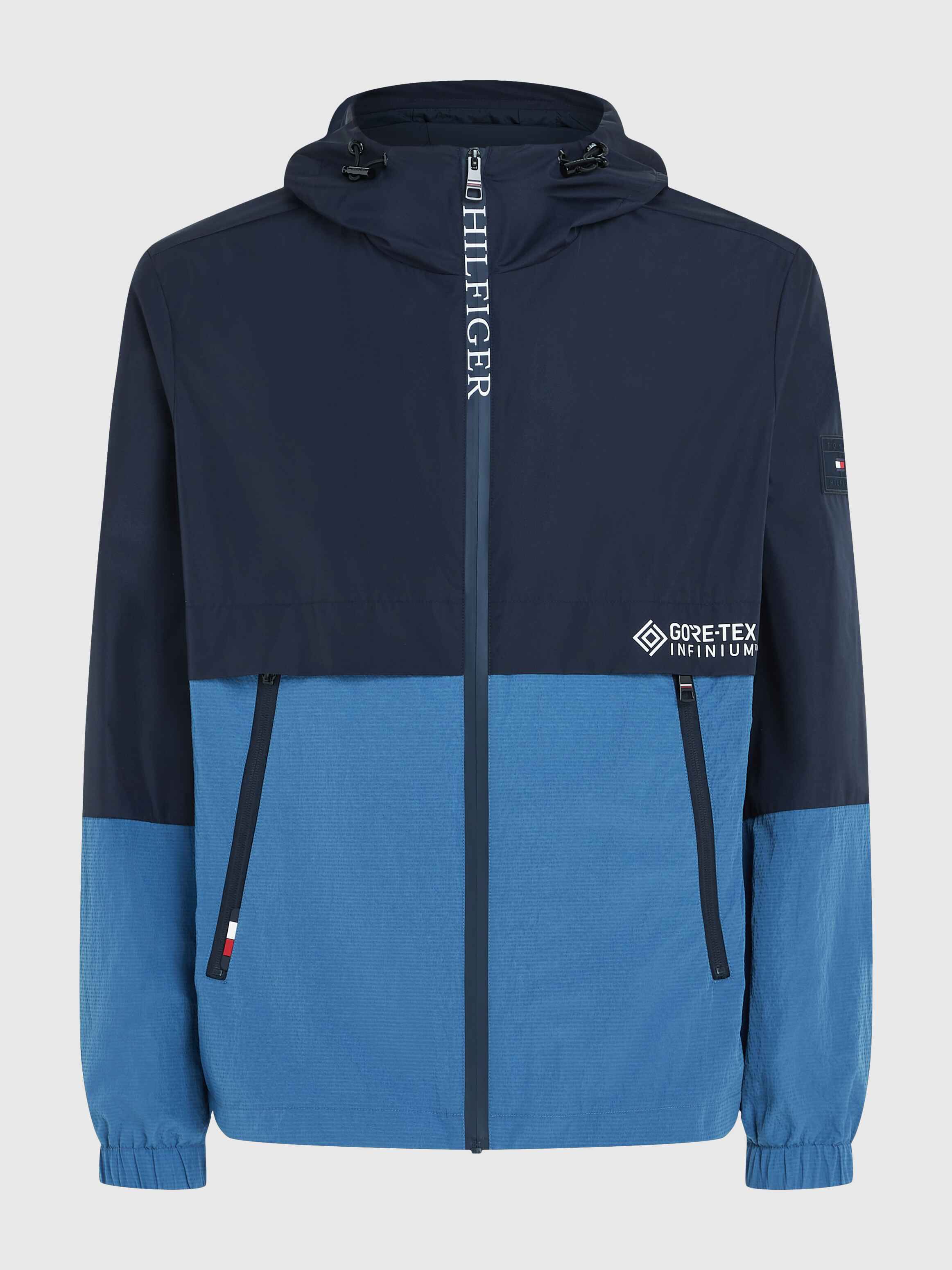GORE TEX Colour Blocked Hooded Jacket Tommy Hilfiger