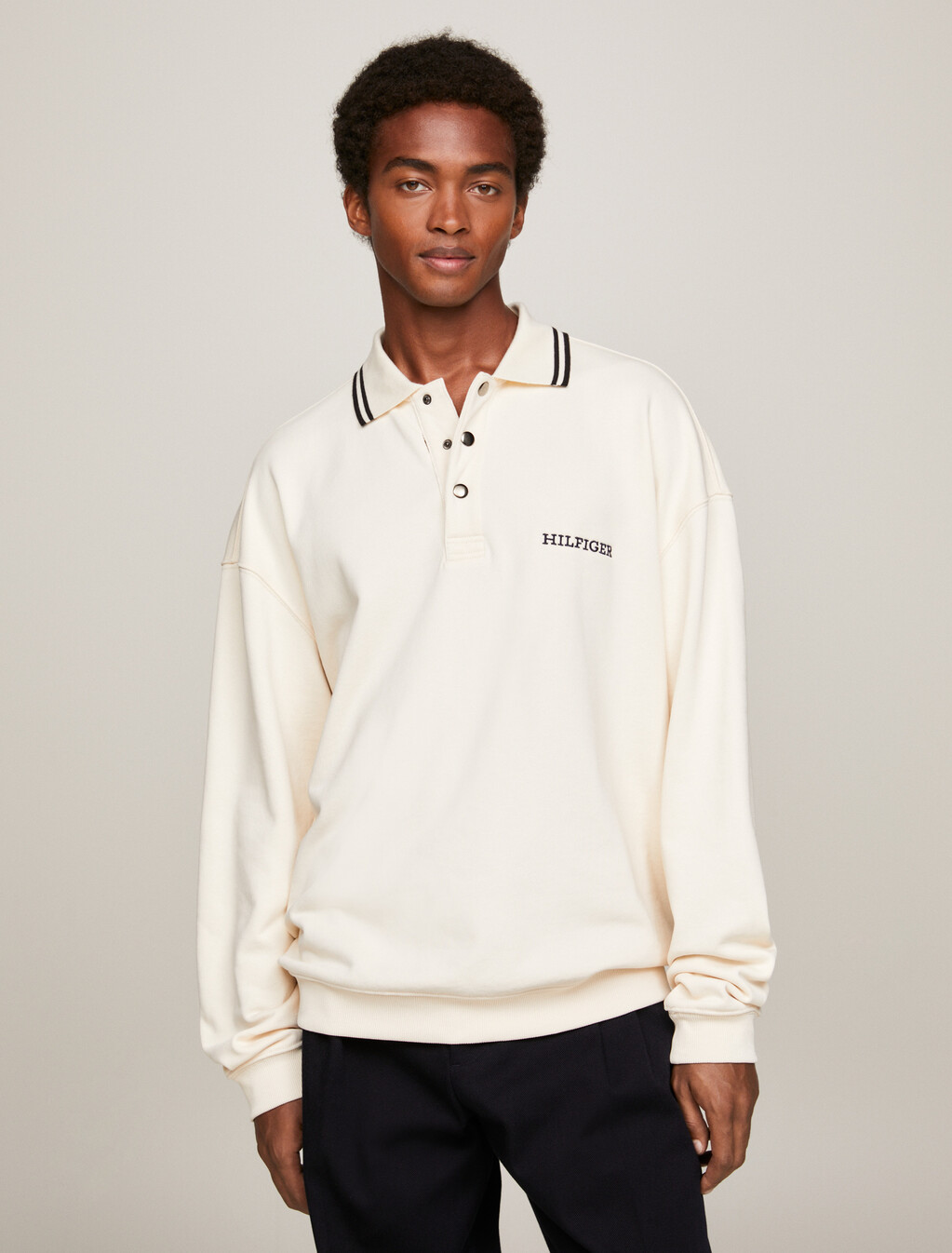 Hilfiger Monotype Rugby Jumper, Calico, hi-res