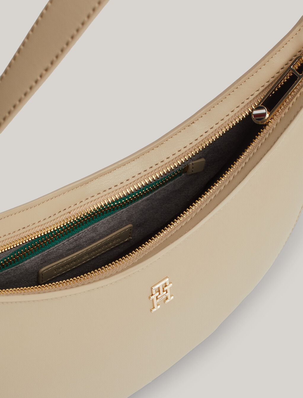 Hilfiger Monotype 單肩包, Beige, hi-res