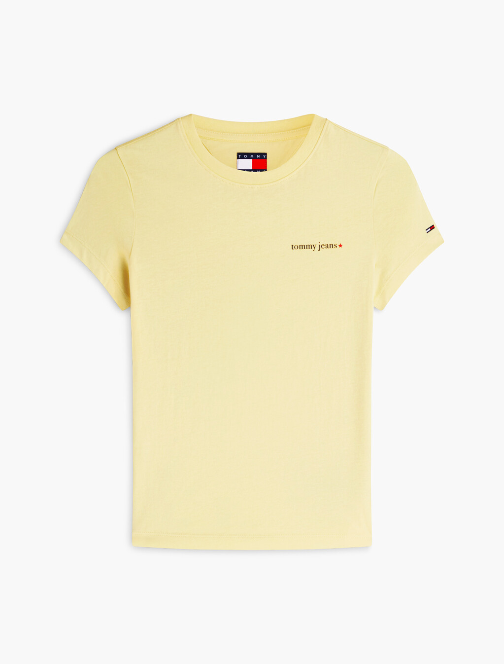 Logo Slim Jersey T-Shirt, Citronella, hi-res